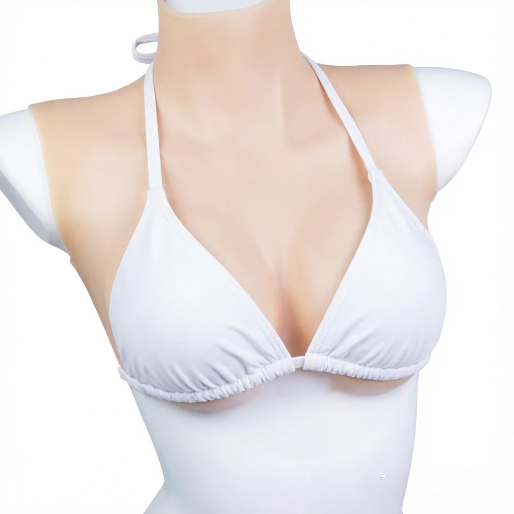 Simulated silicone breathable fake chest, comfortable, soft and elastic, transgender clothing modification, multiple models
