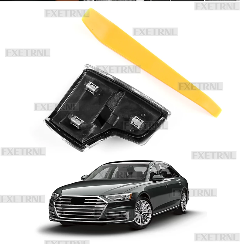 Für Audi A6/RS6/RS7/C8/A8/SQ8 2019 2020 2021 2022 2023 2024 2025, A7 4K, Q7/Q8/S8 (Linkslenker): Ersatzabdeckung für den Kristall-Schaltknauf – Detail 12