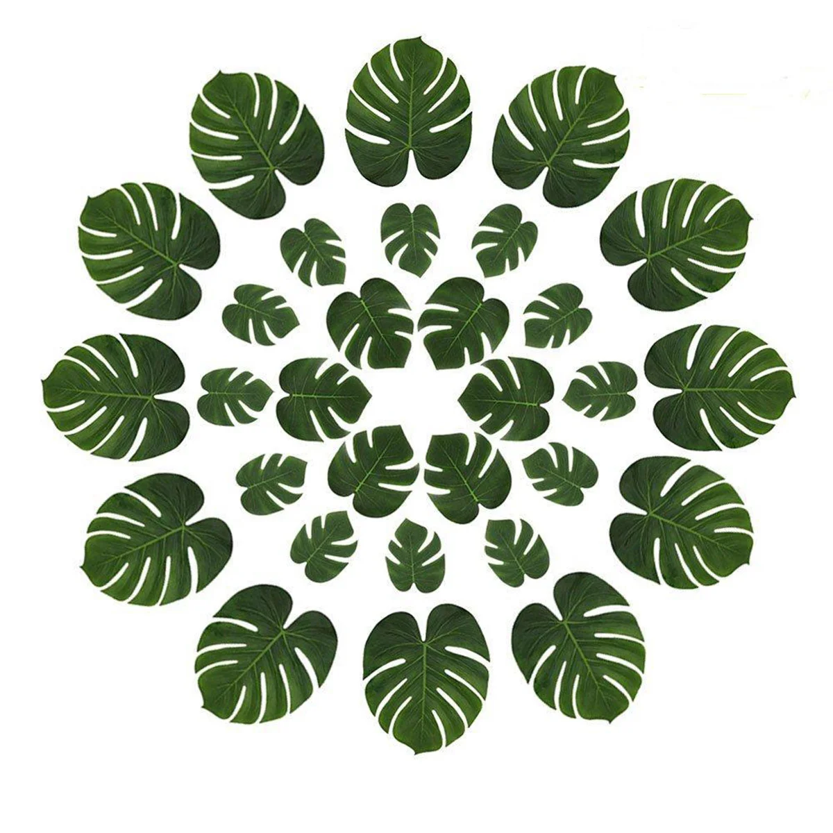 

artificial leaf simulation leaves artificial tropical leaves artificial monstera leaf tropical leaves decoration