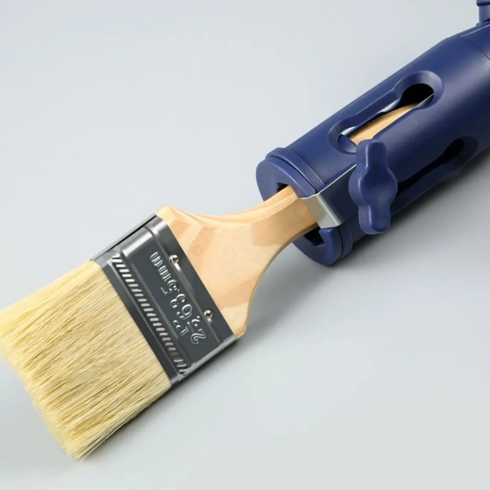 Estensore per pennello multi-angolo Valvola ad angolo regolabile Clip fissa per pennello Morsetto per rullo di vernice in plastica fai-da-te Lavoro di vernice