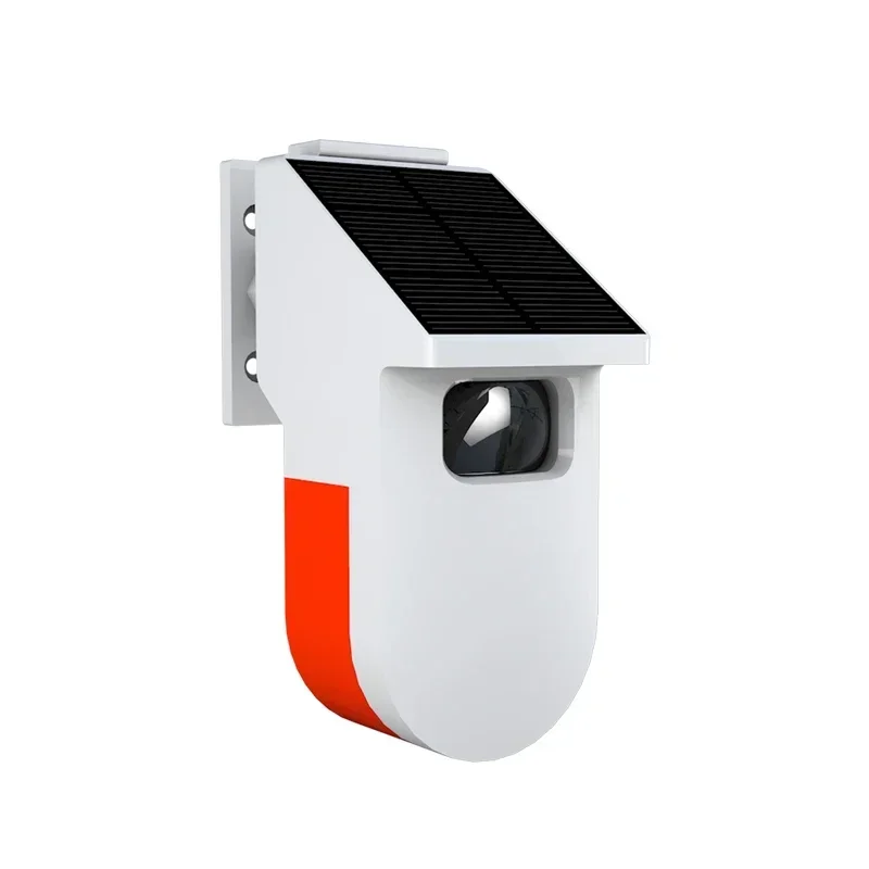 PIR MicroWava Radar Home Motion Sensor Alarm 120DB RF433 Wireless Remote Control Anti-Theft Security System Outdoor Solar Panel