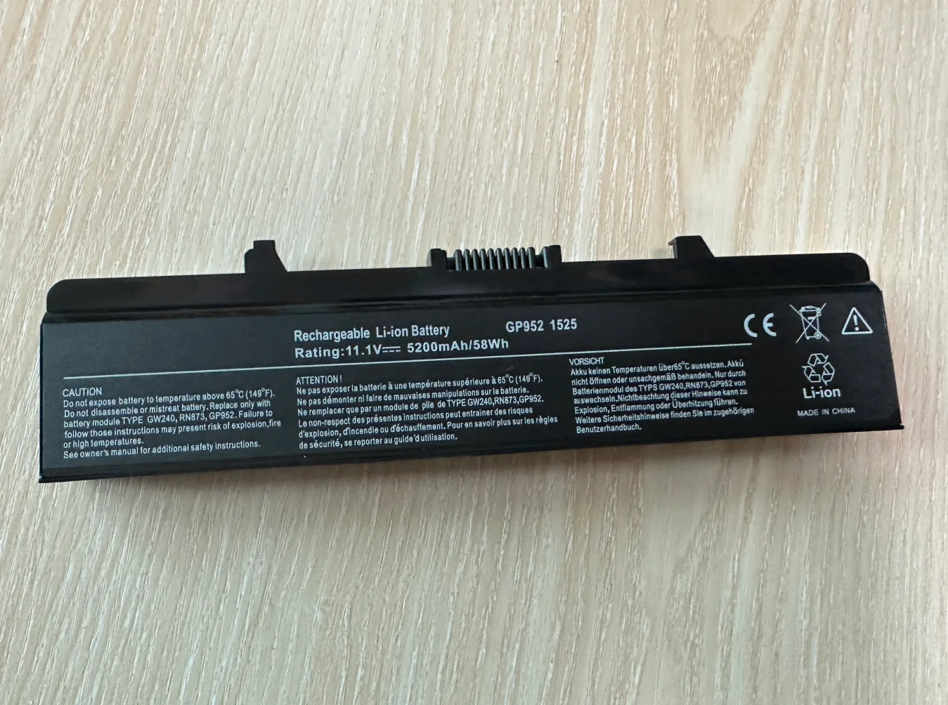 NEW Notebook Battery for Dell Inspiron 1525 1526 1545 1546 PP29L PP41L 451-10478
