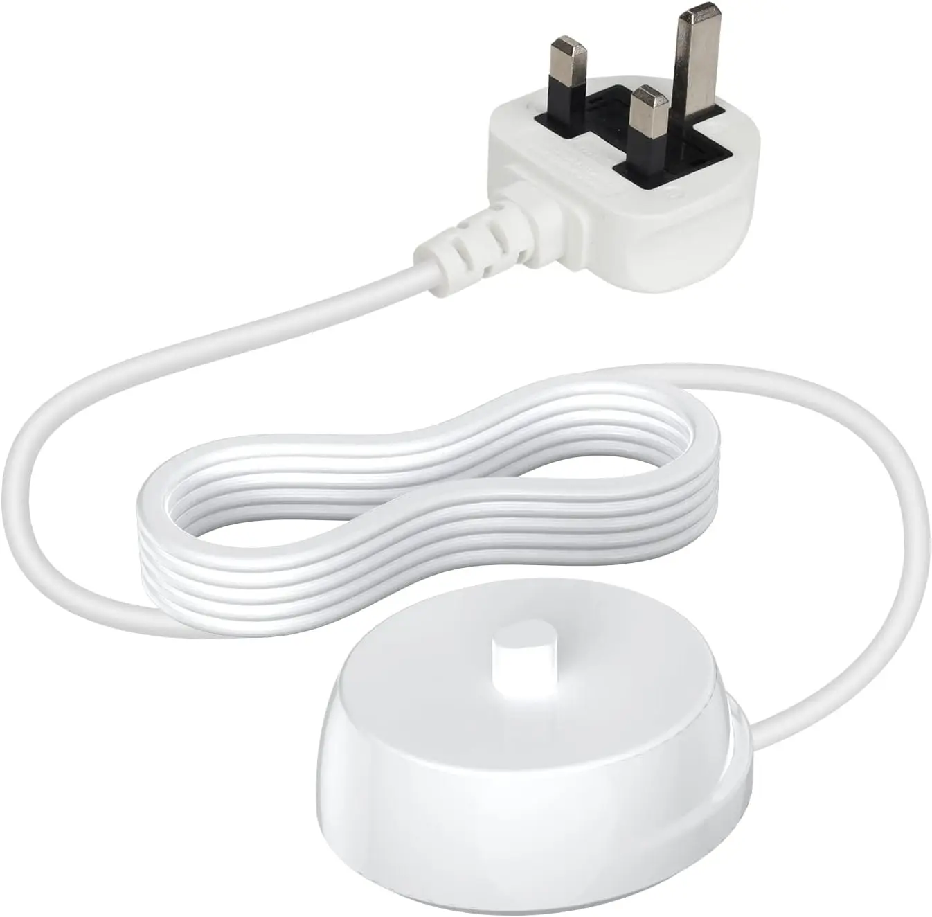 Cargador de cepillo de dientes eléctrico para cargadores Oral B, Braun tipo 3757, enchufe británico para Oral B Pro 2500N, iO 4n/ 5n/ iO 6, Pro 600, Pro