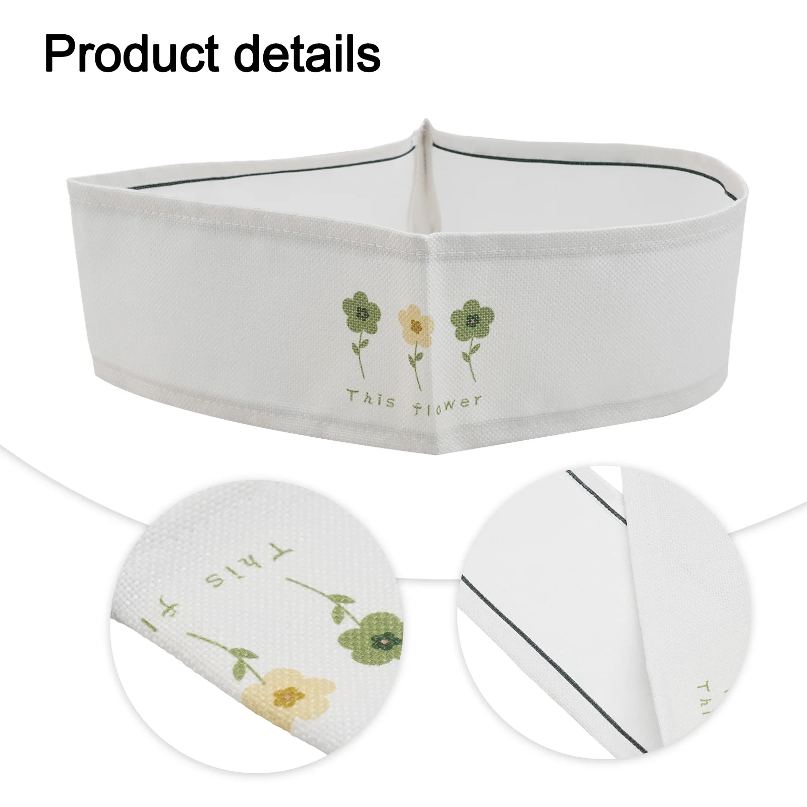 Functional Decoration Radiator Cover Cotton Linen Dust Cover Magnetic Radiator Cover Versatile Use Aesthetic Enhancements