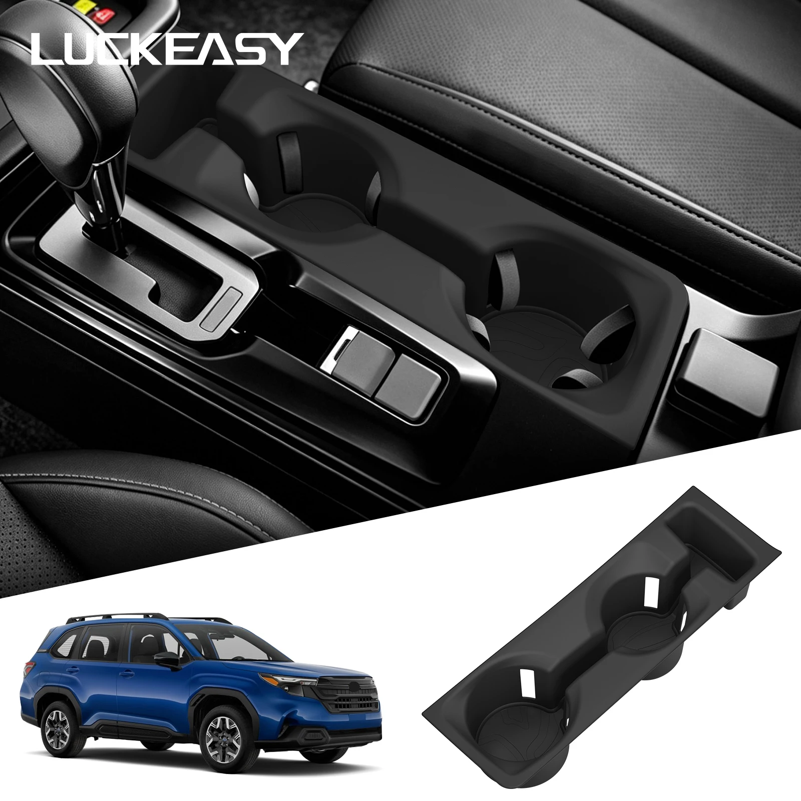 Für Subaru Forester 2026 (nordamerikanische Version) Mittelkonsole Getränkehalter Autozubehör Getränkehalter Aufbewahrungsbox