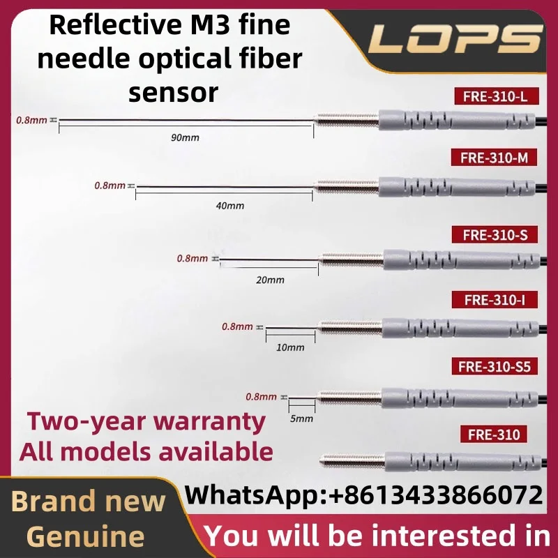 FRE-310 FRE-310-I FRE-310-S FRE-310-S5 FRE-310-S15 FRE-310-M FRE-310-L Brand new original RIKO Reflective M3 fiber sensor