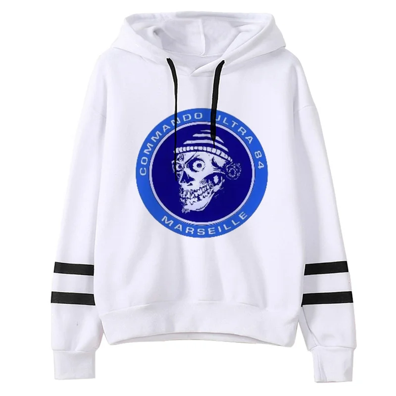 Marseille hoodies men Korea grunge y2k aesthetic Ulzzang male hoody hoddies grunge