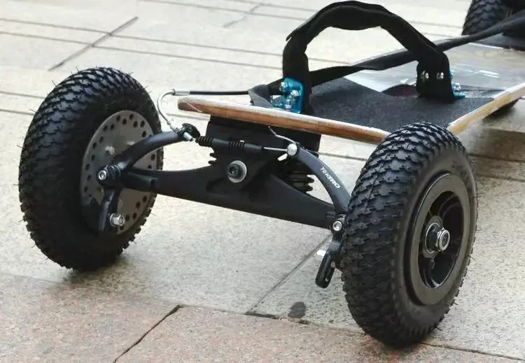 -Big Wheel Downhill Off-Road Longboard All-Terrain Skateboard Off-Road Mountain Skateboard