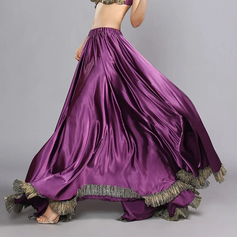 New Oriental Belly Dance Chiffon Bohemia Tribal Gypsy Waves Dress Skirt Flamenco Skirts Full Circle Skirts Carnival