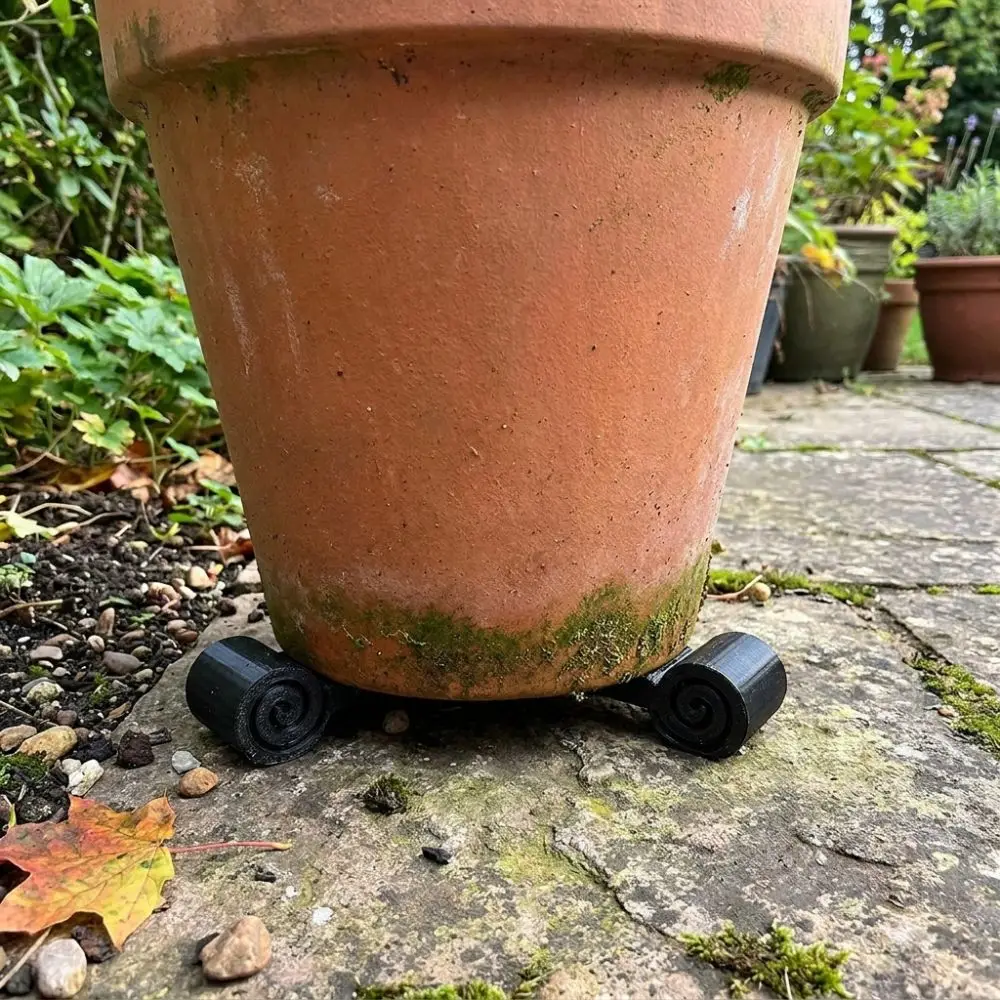3Pcs 3D Printed Flower Pot Elevator Feet Prevent Root Rot Wear-resistant Garden Non-slip Riser Stand Thickened Sturdy