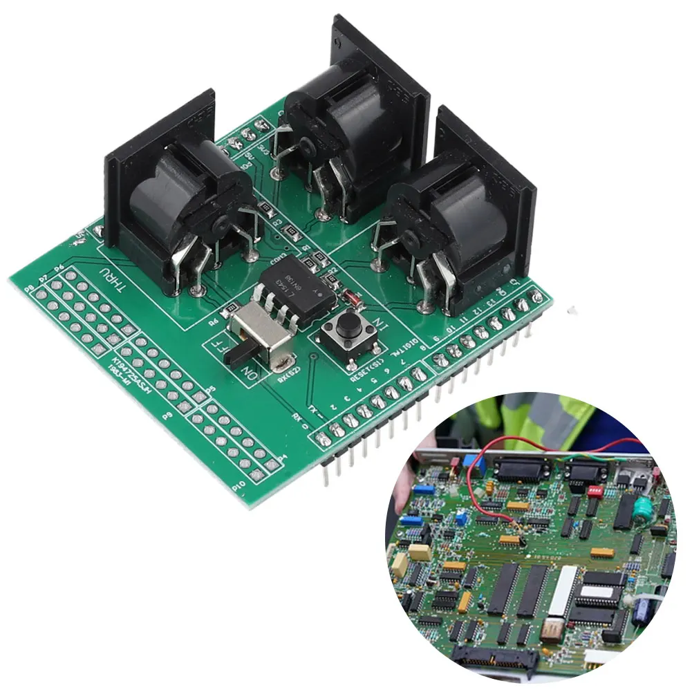Scheda breakout musicale MIDI Shield MIDI IN/MIDI OUT/MIDI THRU Porte Modulo di test scheda adattatore ad alta precisione per R3 AVI PIC