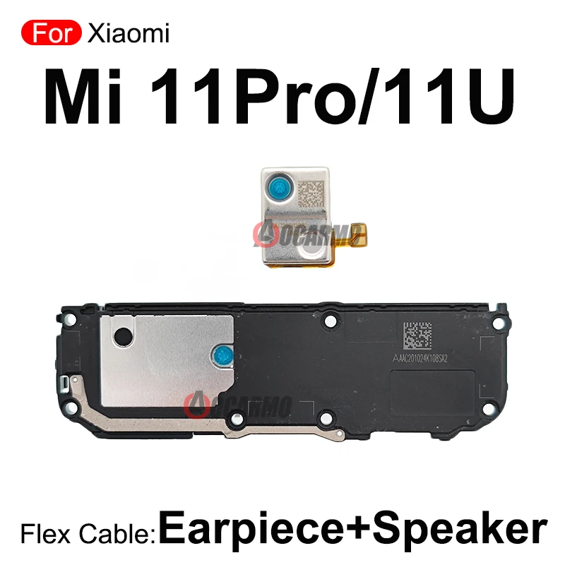 Ear Speaker Earpiece And Bottom Loudspeaker Buzzer Ring Replacement Repair Parts For Xiaomi 11Pro 11Ultra Mi 11U