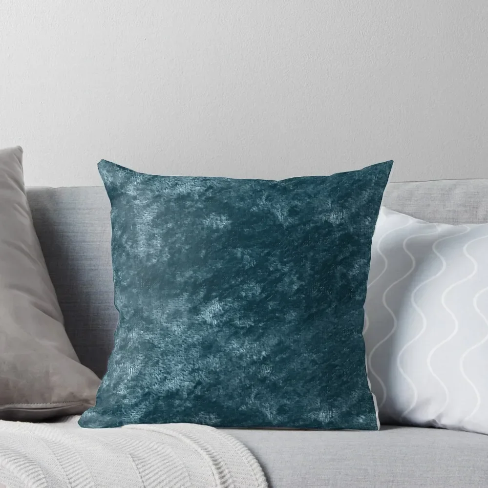 

Peacock teal velvet Throw Pillow Throw Pillow Covers ornamental pillows for living room Cushions pillow