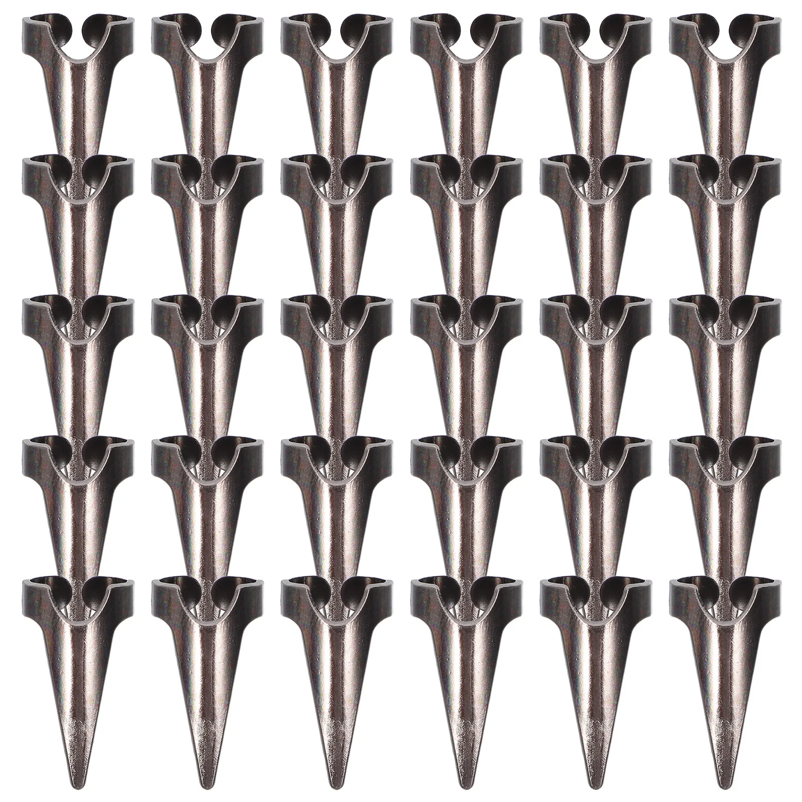 

30pcs Retro Metal Claw Rings Full Finger Tip Nail Set For Cosplay Party Punk Rock Style Joint Finger Accessories Decor