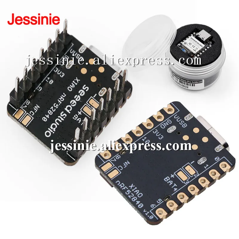 5pcs/1pc Seeed Studio XIAO NRF52840 BLE SENSE NRF52840 Sense Plus Seeeduino Raspberry Pi Development Board Module For Arduino