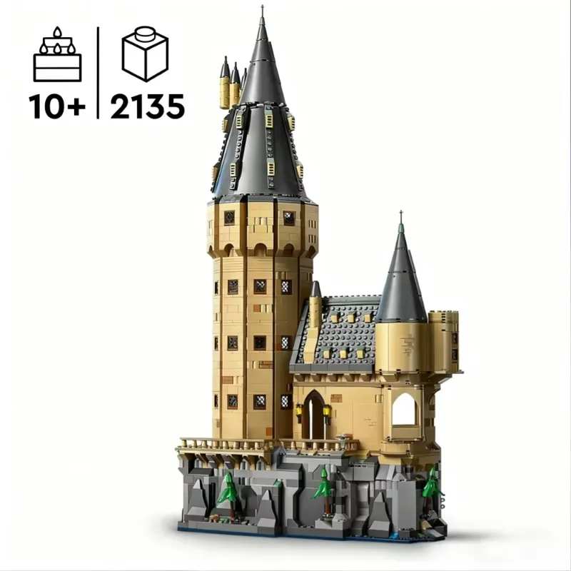 Building Tower Castle Building Block Modello Regalo di festa 2135 pezzi Giocattolo educativo per bambini in mattoni