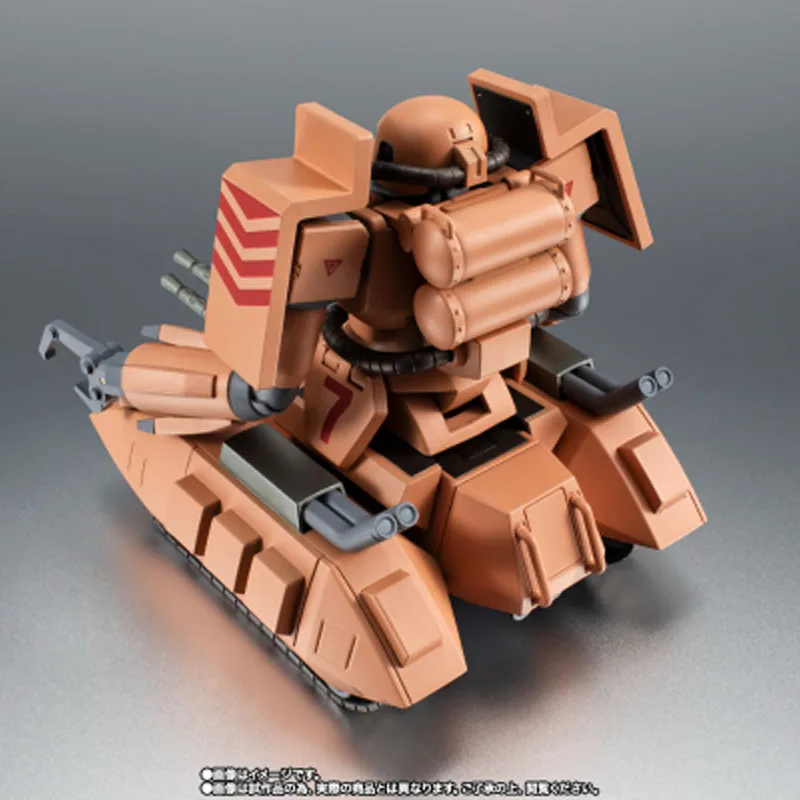 Bandai Echte ROBOTER Anime Figur MS-06V Zaku Tank 100mm Action Figur Spielzeug für Jungen Kinder Geschenk Sammeln Modell Ornamente