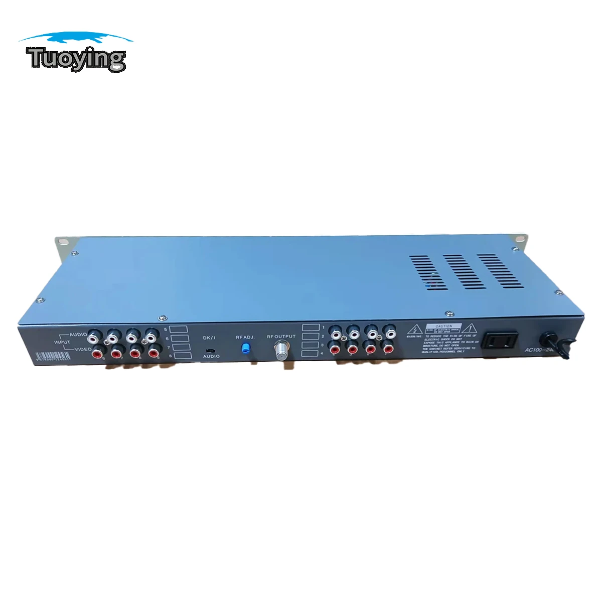 

8-Channel Analog Modulator, AV Audio And Video To RF Signal, Hotel Cable TV Front-End Equipment