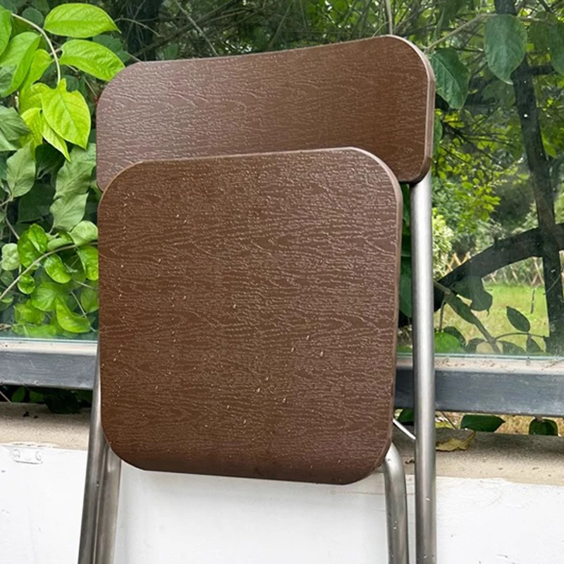 Minimalist Fishing Bar Chair Counter Folding Salon Dining Bar Chair Minimalist Metal Taburetes Altos Cocina Restaurant Furniture