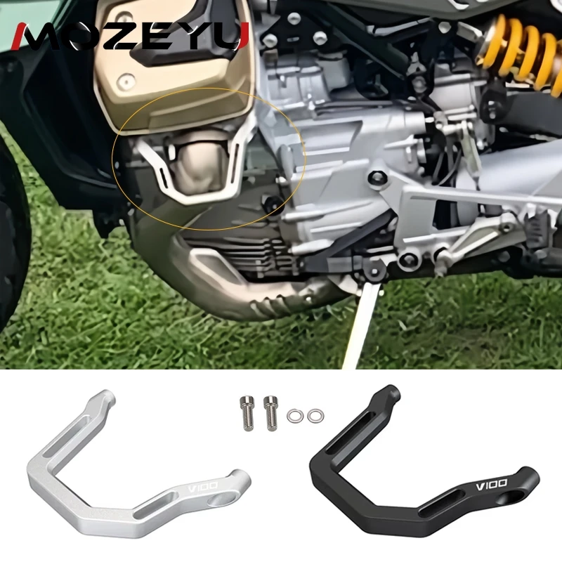 

2025 FOR Moto Guzzi V100 Mandello S 2023 2024 -2026 Accessories Motorcycle Engine Frame Crash Protection Aluminium Engine Guard