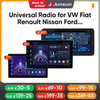 Junsun 7 9 10 inch Universal Wireless CarPlay for Apple Android Auto Car Radio 4G Multimedia Bluetoth DSP IPS TouchScreen Stereo