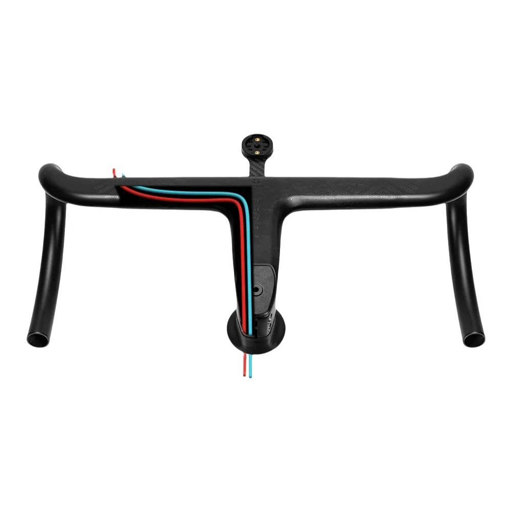 AliExpress TOSEEK Carbon Handlebar Road Carbon Handlebar Drop Bar T700 Carbon Integrated Handlebar Di2 Bicycle Accessories Carbon Drop Bar