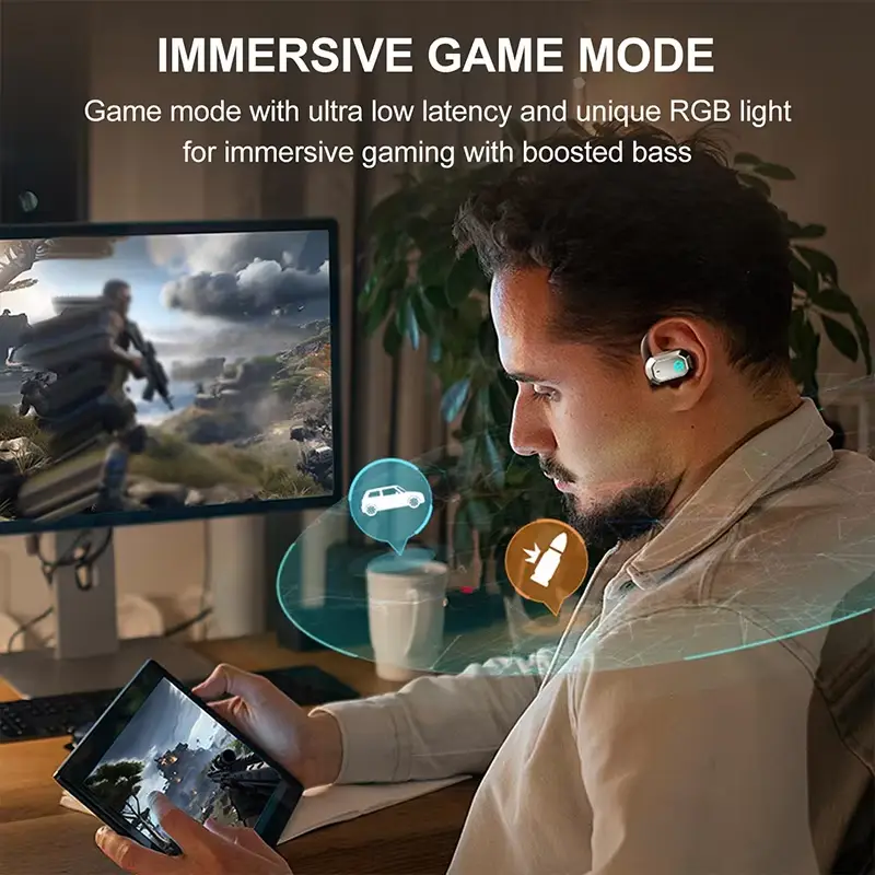 Edifier Air 2 Wireless Bluetooth Earbuds Open Headset HECATE Gaming Headset Low Latency Gaming Mode Bluetooth 5.3 - 5