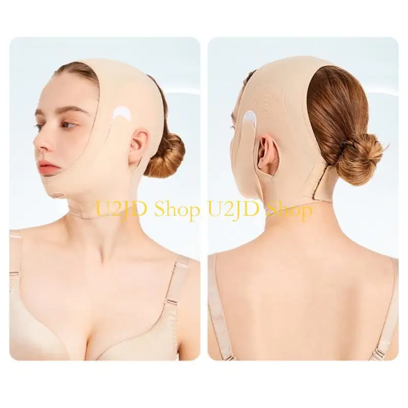 U2JD Achieve a Youthful Look with the Face Slimming Mask Face Lifting Bandage