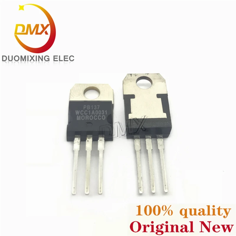 5PCS/Lot 100%New Linear regulator (LDO) PB137ACV TO-220AB PB137 13.7V 1.5A Positive