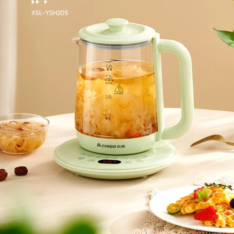 

Home Multifunctional Thermostat Kettle, Office Glass Kettle, 1.8L Boil Tea Health Kettle, Intelligent Insulation Kettle