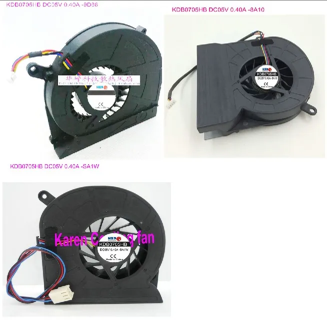 

7CM 5V 0.4A KDB0705HB CQ1-1125 CQ1-1028 CQ1-1007 Cooling Fan laptop heat skin X8A X8AIN X8AC X8AAF