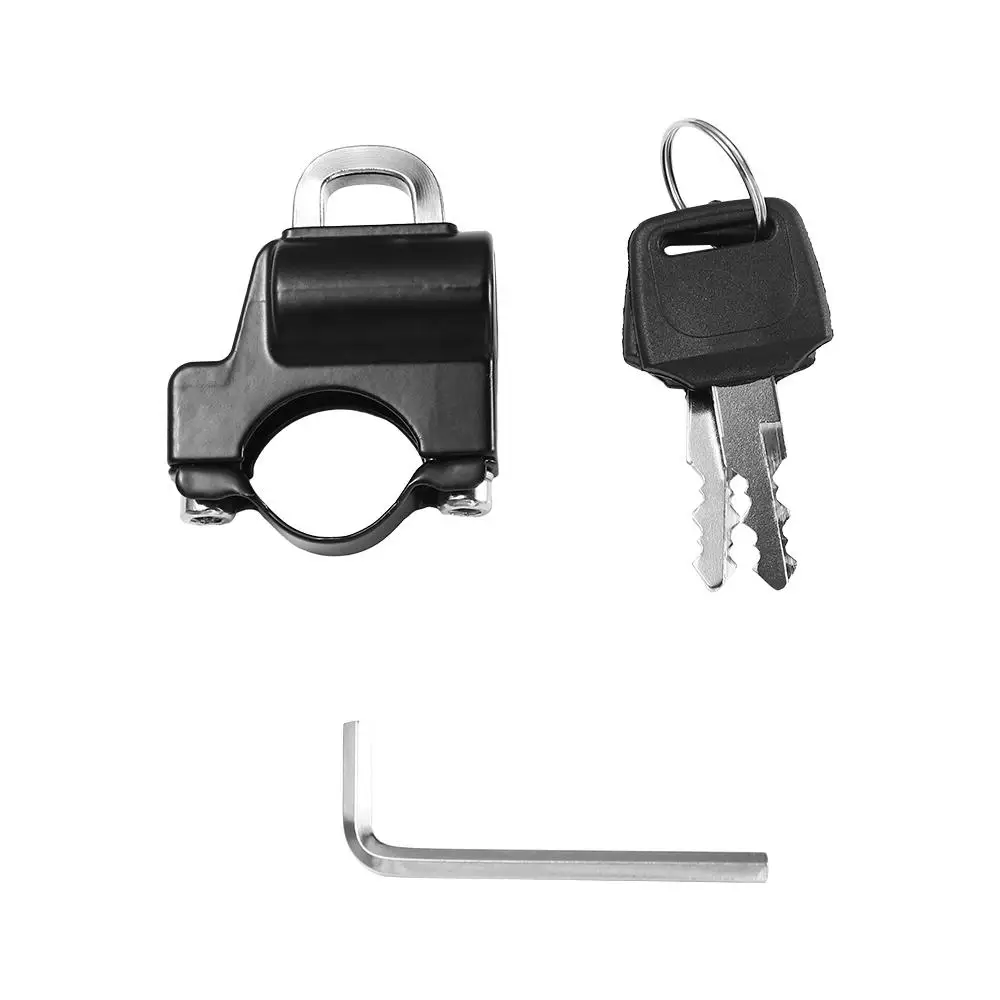 Universal Anti-theft Dirt Bike Handlebar Lock Helmet Lock Helmet Hook Motorcycle