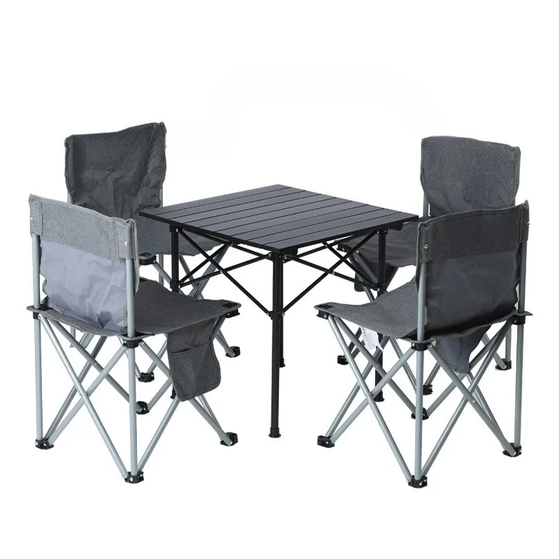 rolls Picnic chairs Ultra light fishing Camping supplies Equipment set Beach tables and chairs
