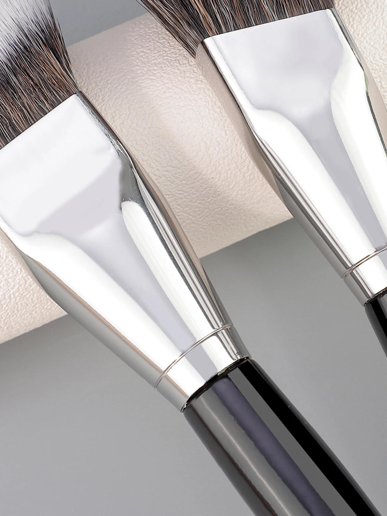 فرشاة مكياج بمقبض خشبي، فرشاة تحديد الوجه للنساء، فرشاة بودرة الوجه الاحترافية لمستحضرات التجميل للاستخدام اليومي #5