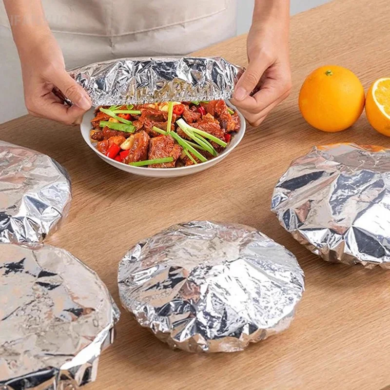 Household Good Grade Reusable Aluminum Foil Film For Heat Insulation And Heat Preservation Suitable For Oven Takeaway Picnic