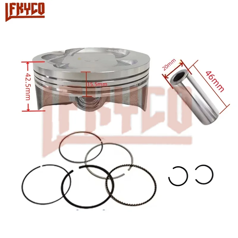 Motorcycle Engine Part 94.95 95mm for YAMAHA YFZ450 2004-2013 YFZ450R 2009-2019 YFZ450X 2009-2019 YFZ450F WR450F Piston Ring Kit
