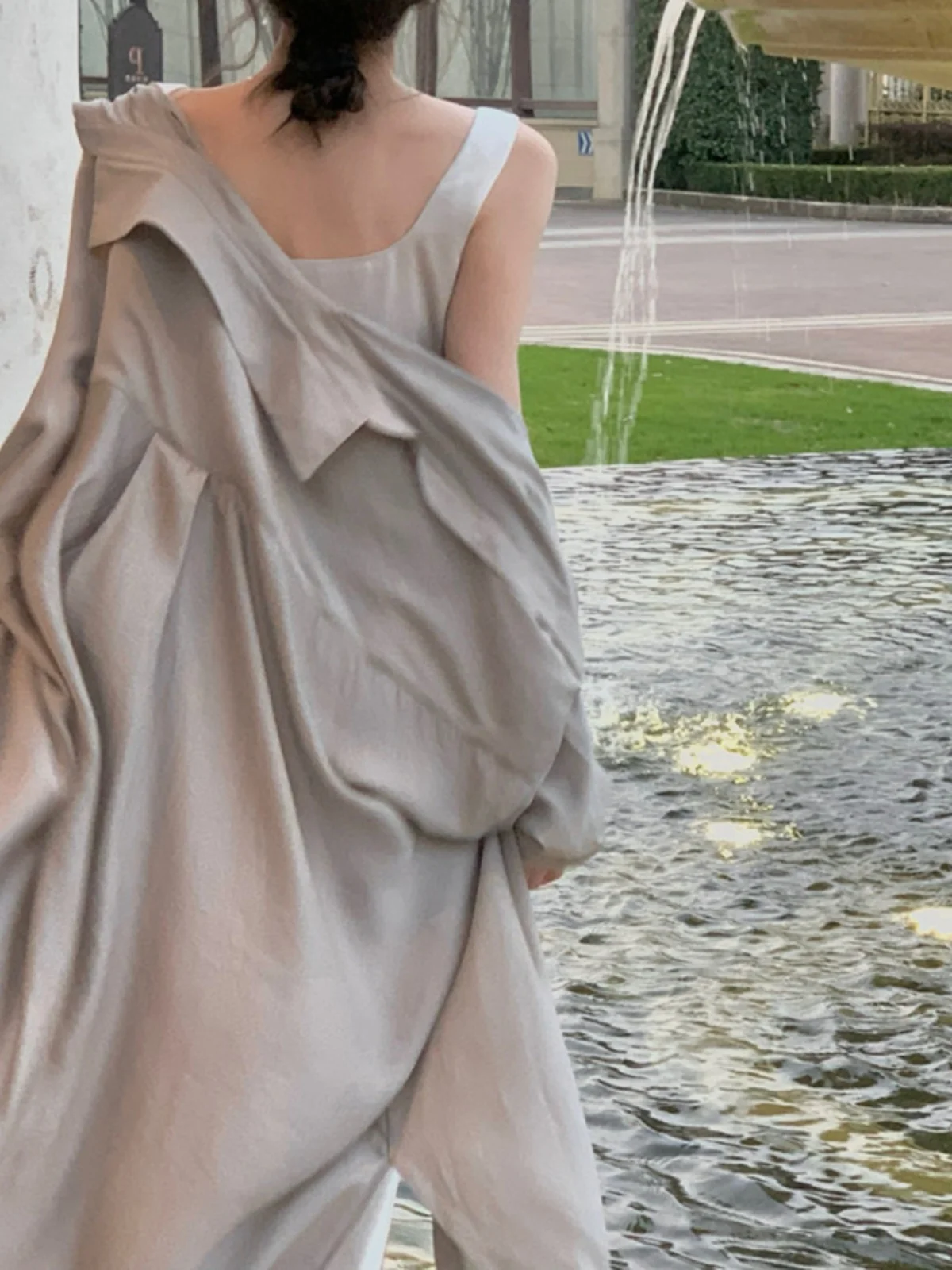 Manteau irt de Protection solaire ample, coréen, léger, élastique, Ele Long, Cardigan ouvert, vêtements d'extérieur mi-longs