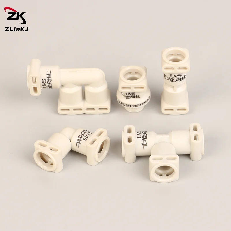 (ZYDD01) 1Pcs Coffee Machine Connector Straight L Two-way TF Three-way For Fully Automatic Coffee Machine, Interface Accessories