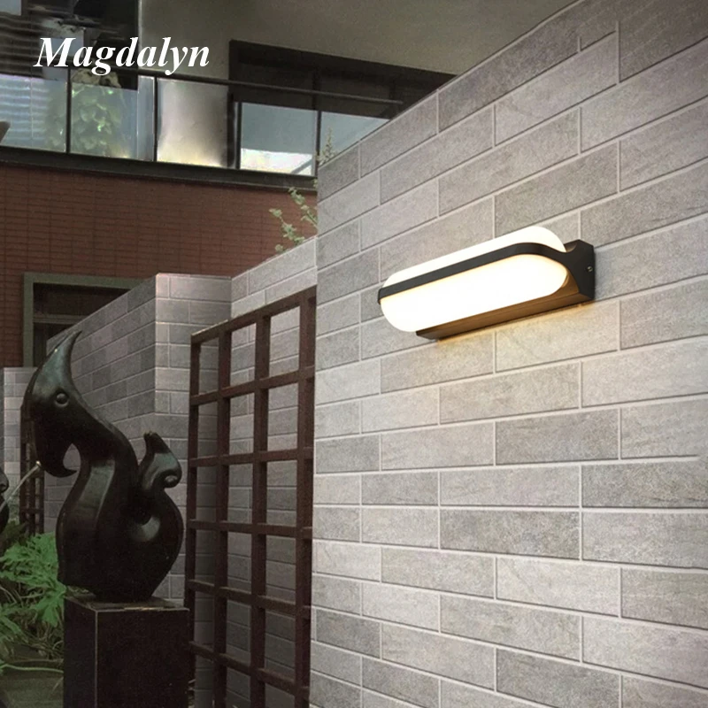 Magdalyn Outdoor Wall Lights Commercial Building Lamps Hotel Patio Sconce Interior Contemporary Home Waterproof Outside Lighting