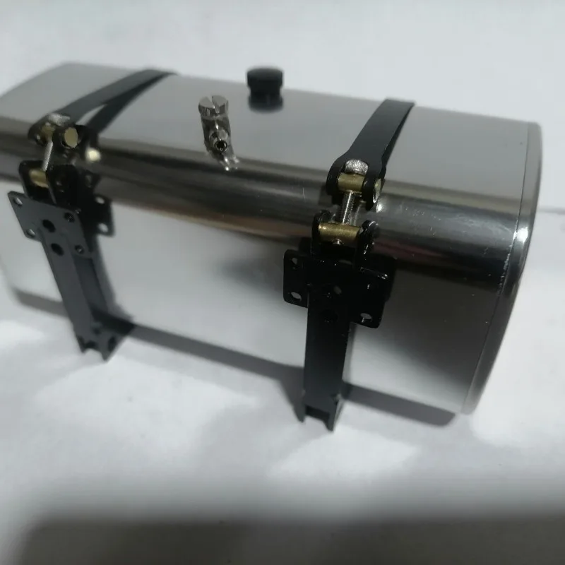 Serbatoio idraulico interamente in metallo da 118 mm per camion ribaltabile Tamiya RC 1/14 SCANIA 770S R620 VOLVO 750 Mercedes-Benz ACTROS 3363 MAN Parti di automobili