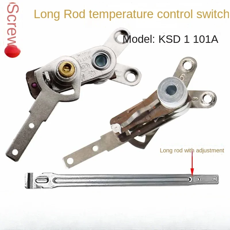 1Pcs Electric skillet thermostat accessories with long lever adjustable temperature universal KST101A