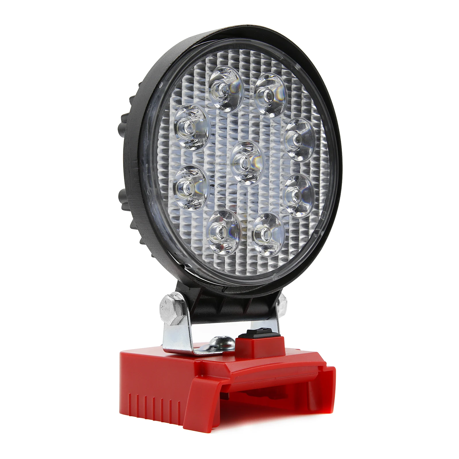 For Dewalt/Makita/Bosch/Milwaukee 18V Li-ion Battery LED Work Light Flashlight Portable Emergency Flood Lamp Flexible Camping