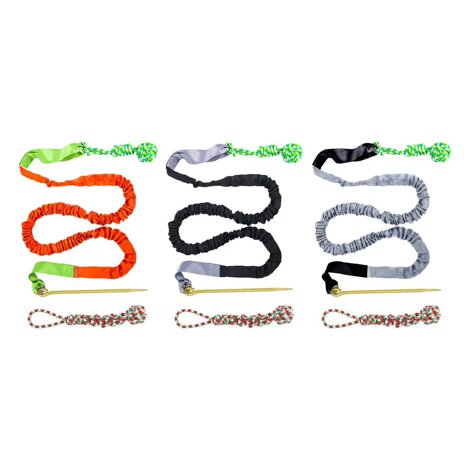 

Outdoor Bungee Tug Toy Dog Outdoor Bungee Hanging Toy Puppy Playing Exercise Dog Chewing for Small Medium and Large Dogs