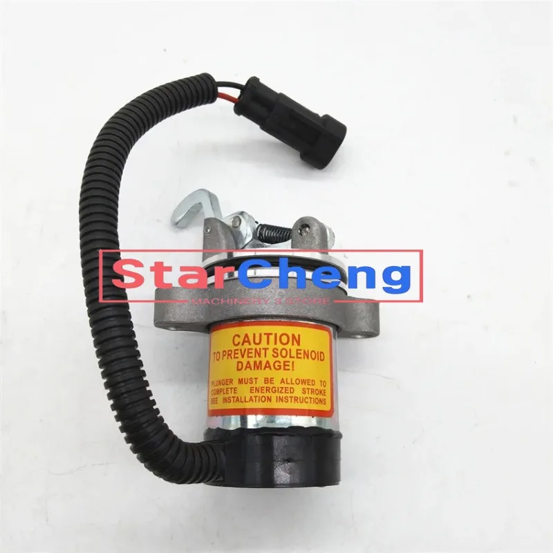 

for Deutz Fuel Shut Off Solenoid 12v 04103812 F3L F3M F4L F4M 1011 2011 Higher Quality Excavator Engine Accessories New