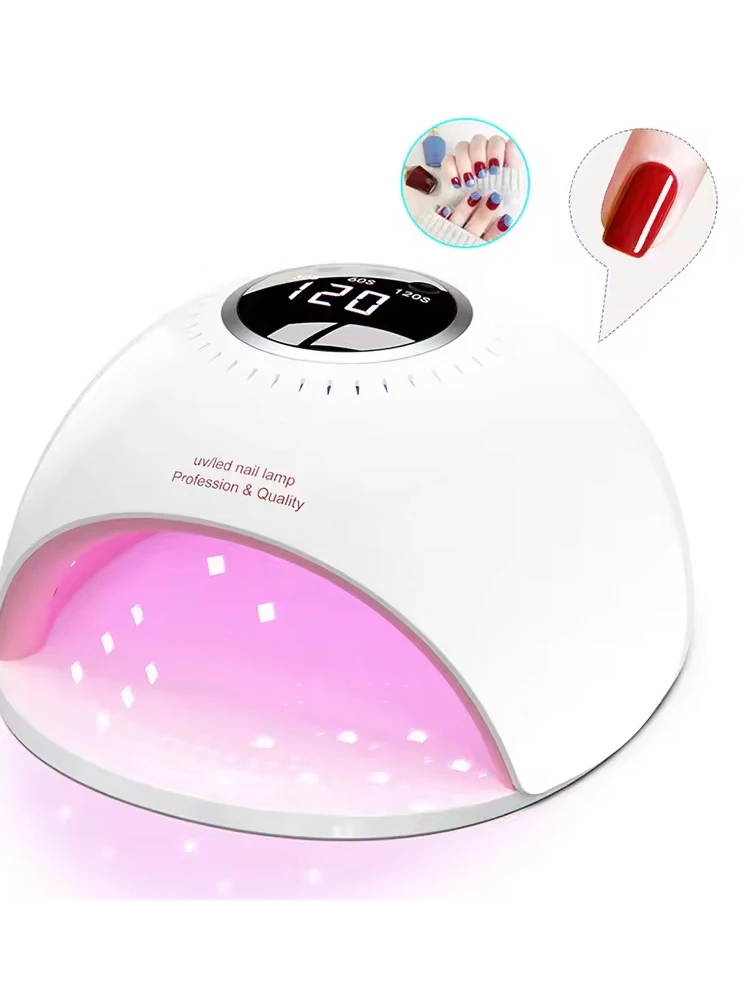 

Nail Lamp, Nail Dryer LED Light for Gel Polish Professional Nail Art Accessories,Curing Gel Toe Nails,White