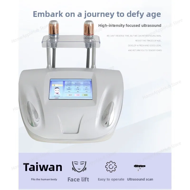 High FrequencyV Max Ultrasonic Facial Beauty Machine Skin Rejuvenation Face Lift Skin Tighten Anti Wrinkle Tool Radar Line Carv