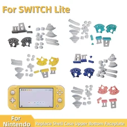 Replacement Shell Case Upper Bottom Faceplate for Switch Lite Case Cover NSL Game Console Shell Housing TOP