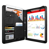 Multifunctional A4 Conference Folder Business Stationery Folder Leather Contract File FoldersTravel Document Folder NEWYES 2024