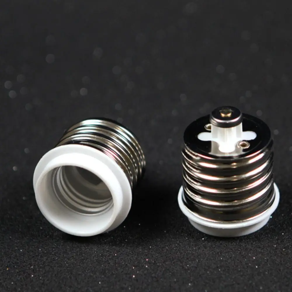 E27 Male to E14 B22 GU10 E40 Female Lamp Holder Converter Heat-resistant Durable Lamp Base Multiple Models