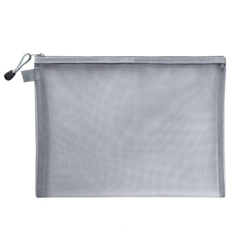 Datei Organizer wasserdicht transparent Dokumenten tasche Organizer mit Reiß verschluss Kapazität Akten halter für Büro